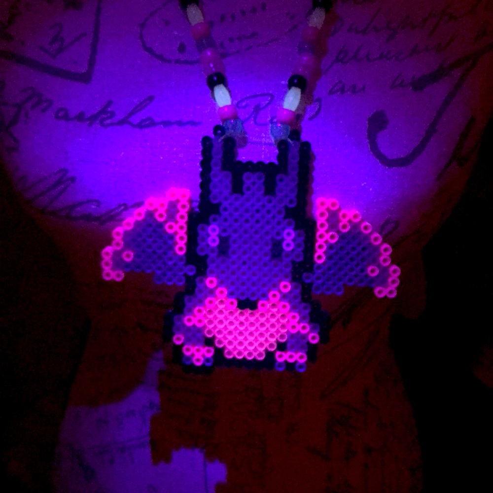 Dragon Quartz Beaded Kandi Bracelet — Rave/Festival Accessory, OS